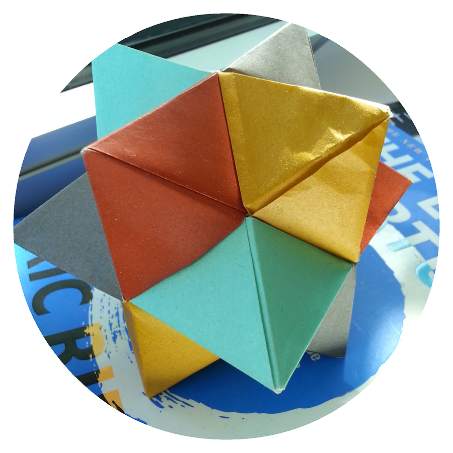 Origami - Stellated Icosahedron